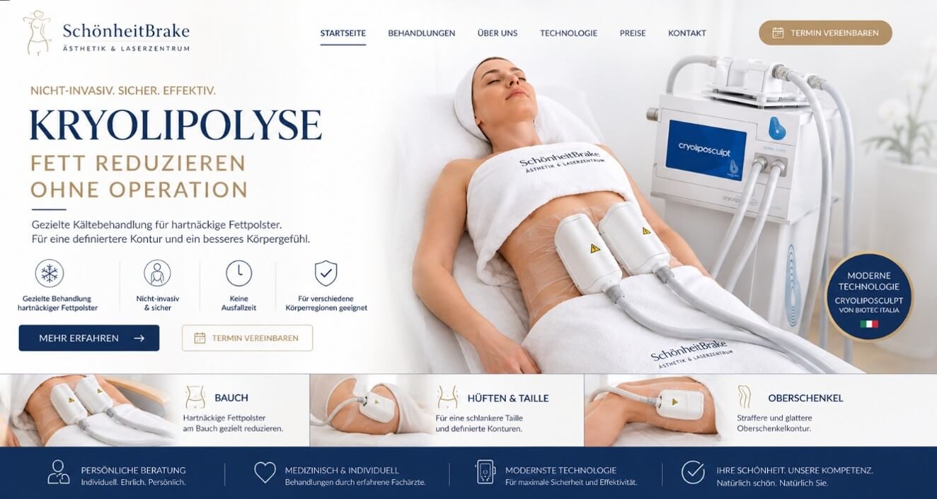 Kryolipolyse – Fett reduzieren ohne Operation